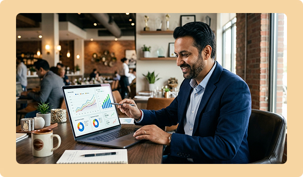 Restaurant growth results and improved profit margins