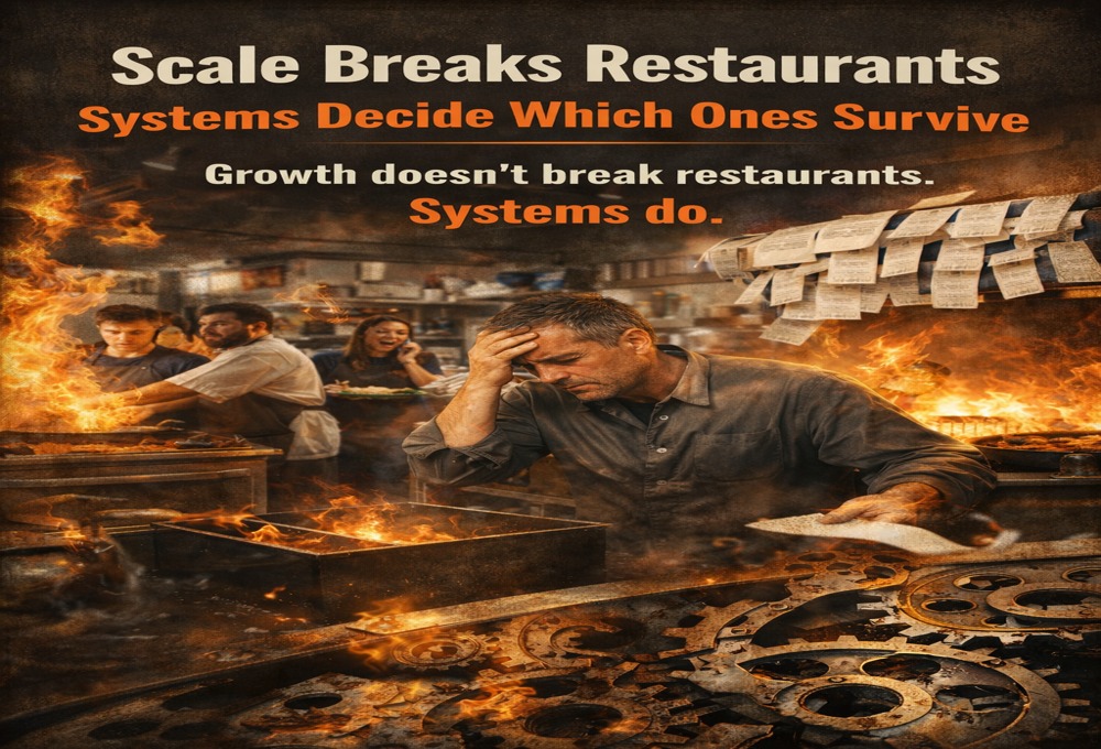 Scale Breaks Restaurants. Systems Decide Which Ones Survive.